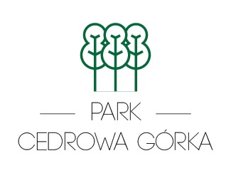 Projekt logo dla firmy Cedrowa Górka Park | Projektowanie logo